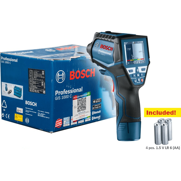 Bosch GIS 1000 C Infrared Thermal Imager Camera / Thermal Scanner - KHM Megatools Corp. Bosch GIS 1000 C Infrared Thermal Imager Camera / Thermal Scanner - KHM Megatools Corp.